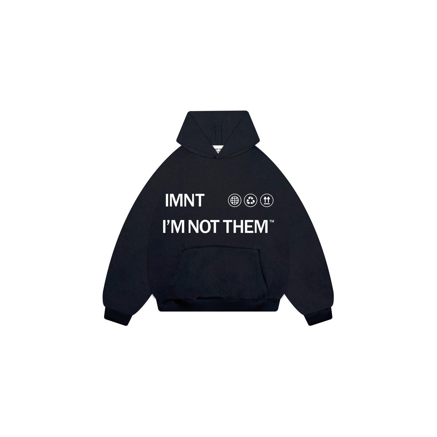 IMNT HOODIE BLACK